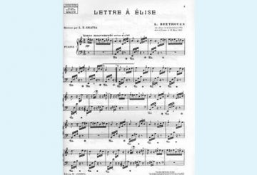 lettre à Elise